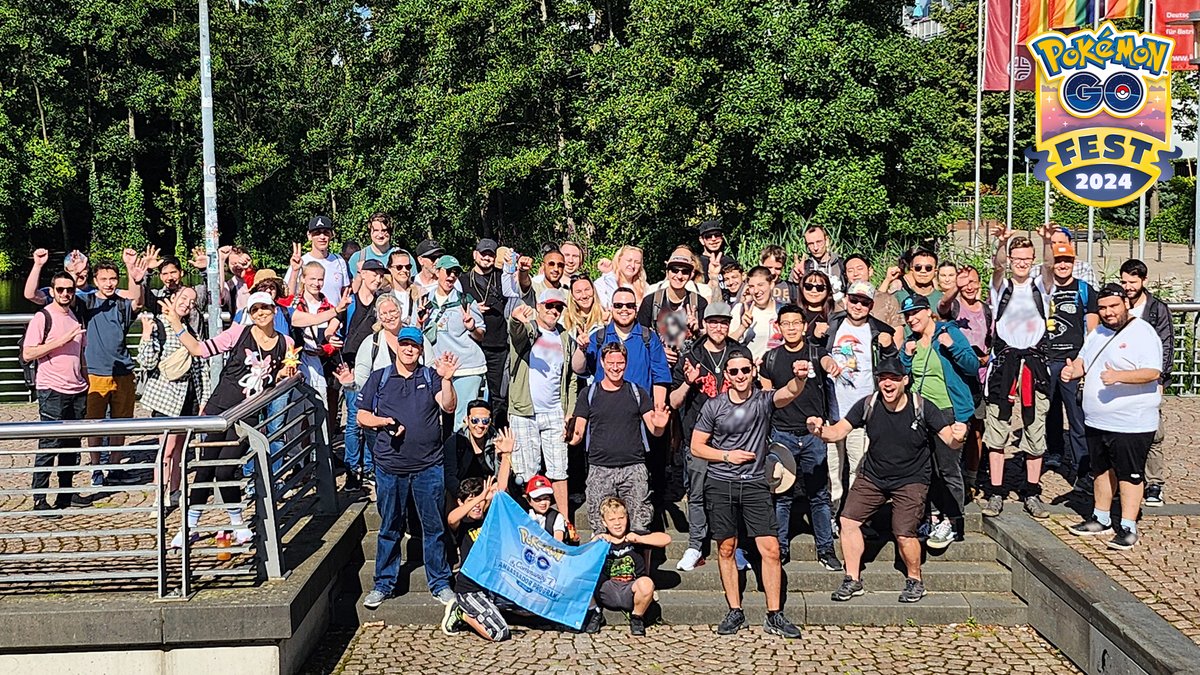 PokemonGoApp's tweet photo. A huge thank-you to the millions of Trainers all around the world who participated in the biggest Pokémon GO event of the season with #PokemonGOFest2024: Global.

📍 Italy, Germany, France, Belgium https://t.co/srSHyhsjXe
