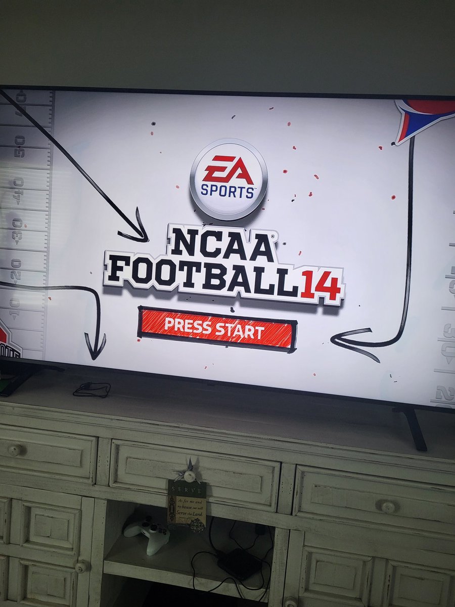 MrSeanHiggs's tweet photo. I sure wish they made an #NCAA24 ... https://t.co/1CIqMMpHoY