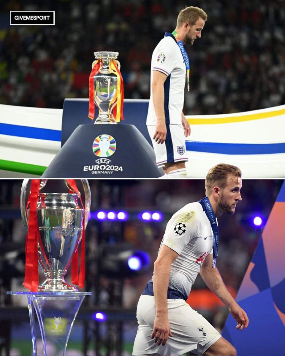 miskurananda's tweet photo. Harry Kane memiliki:

Kalah 2 final Piala Carabao
Kalah di final Liga Champions
Kalah final Euro 2020
Kalah di Piala Super Jerman
Kalah di Liga Jerman
Kalah di final Euro2024

Penantian terus berlanjut 🏆💔 https://t.co/KJPLkk7NHs