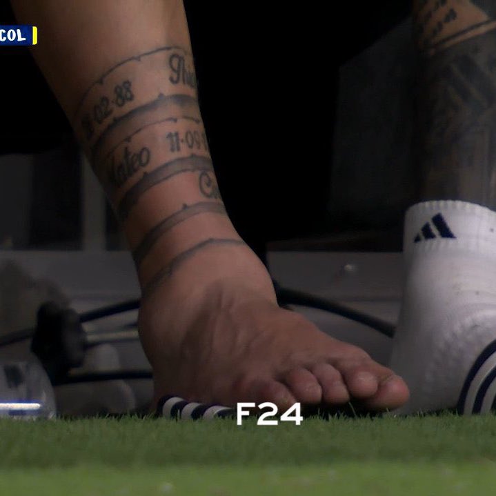El tobillo de Messi es mi rodilla.