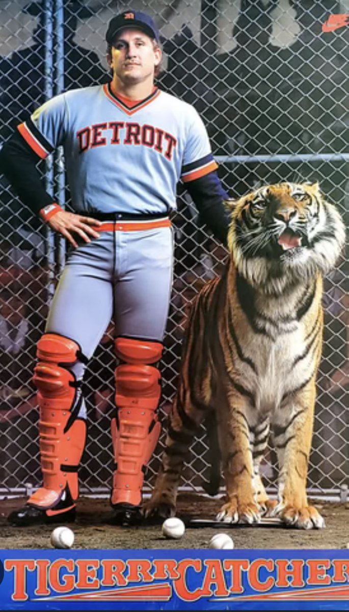 bigdrickjames's tweet photo. @GoatJerseys One of my favorite posters. 🐅⚾️ https://t.co/8V4GHu6gBH