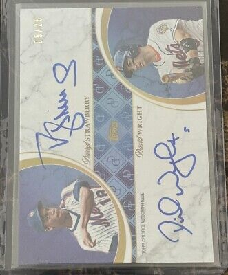 nothingbutcard's tweet photo. 2024 Topps Dynamic Duals MLB Darryl Strawberry David Wright Auto/25 Card #OCSW-E #ad #thehobby https://t.co/3lgin3gXKP https://t.co/VMKxTamUvT