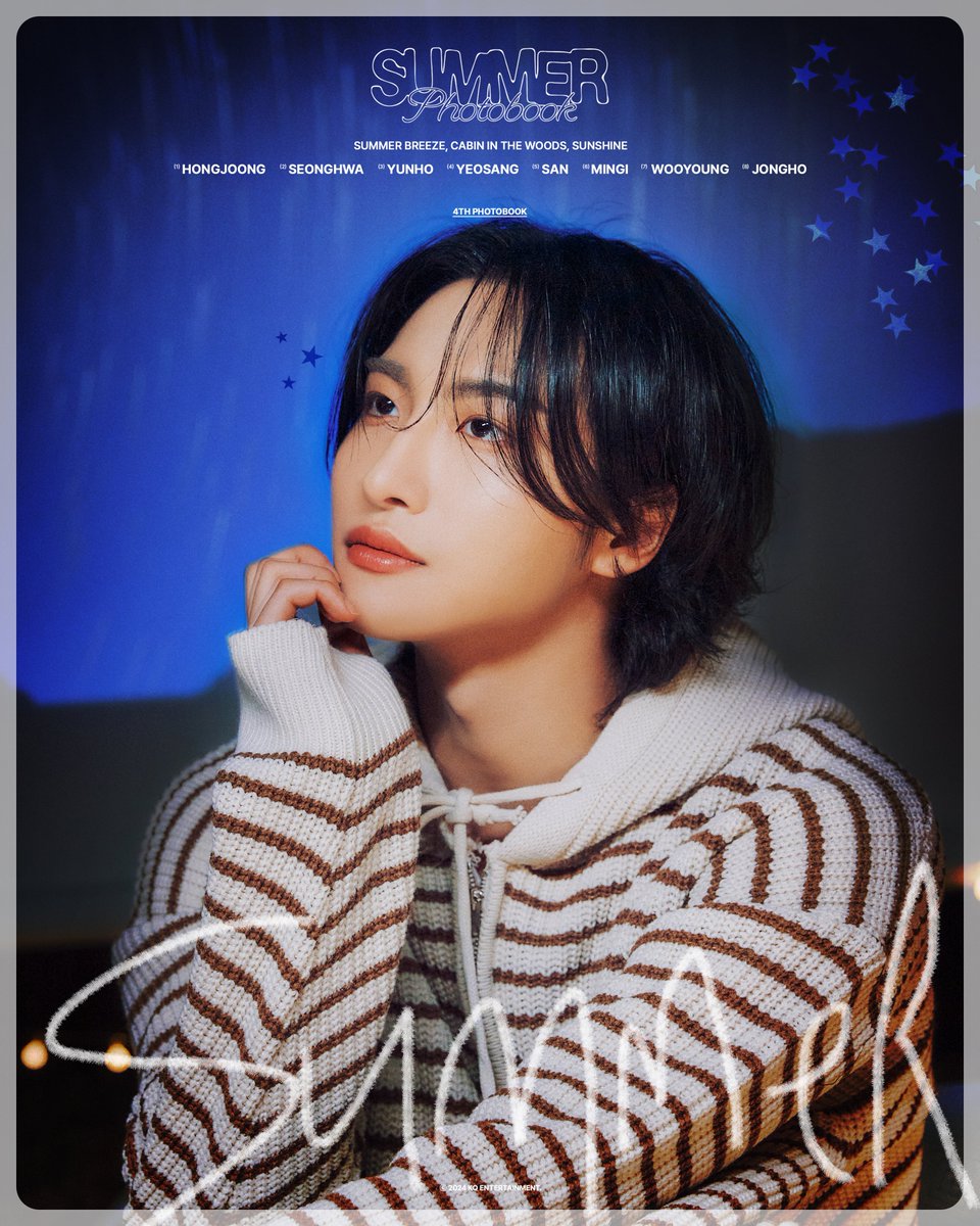 📷] ATEEZ 2024 SUMMER PHOTOBOOK Preview '성화(SEONGHWA)' ⠀ PRE