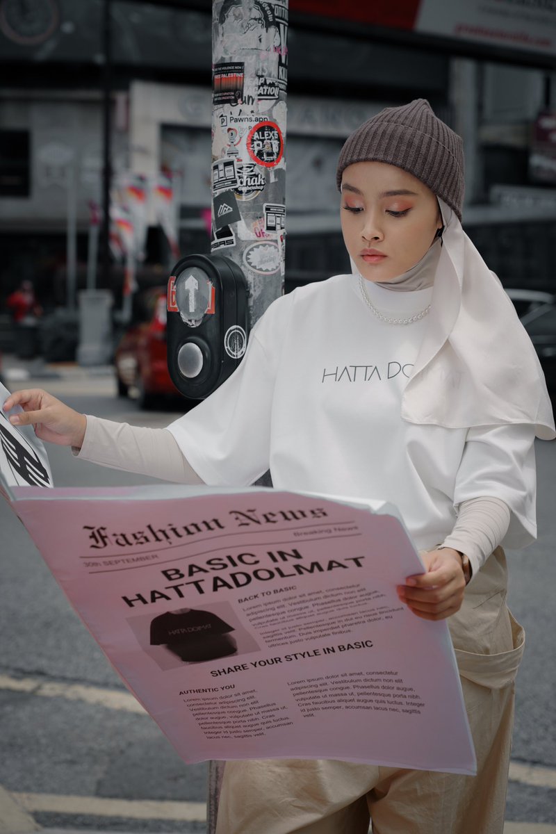 hattadolmatHDC's tweet photo. Have you read the news? 🧐📰🗞️. 

#basicinhattadolmat off white edition drop today! Later 12pm 15th July 2024 👉🏻 https://t.co/ePCU2ESzoo ( link at bio ) #hattadolmat https://t.co/2S2V1SQOGM