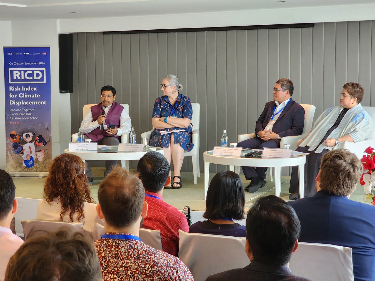 dpmmait's tweet photo. AIT partnered with @IOMAsiaPacific and @UPResilience to organize the #RICD co-creation Symposium which took place on July 11th and 12th,2024 in Bangkok, Thailand. https://t.co/zovXdDnq8l