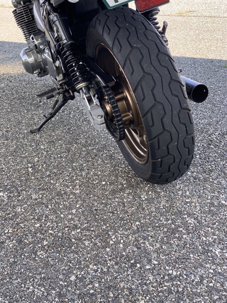 マフラーロングに改造