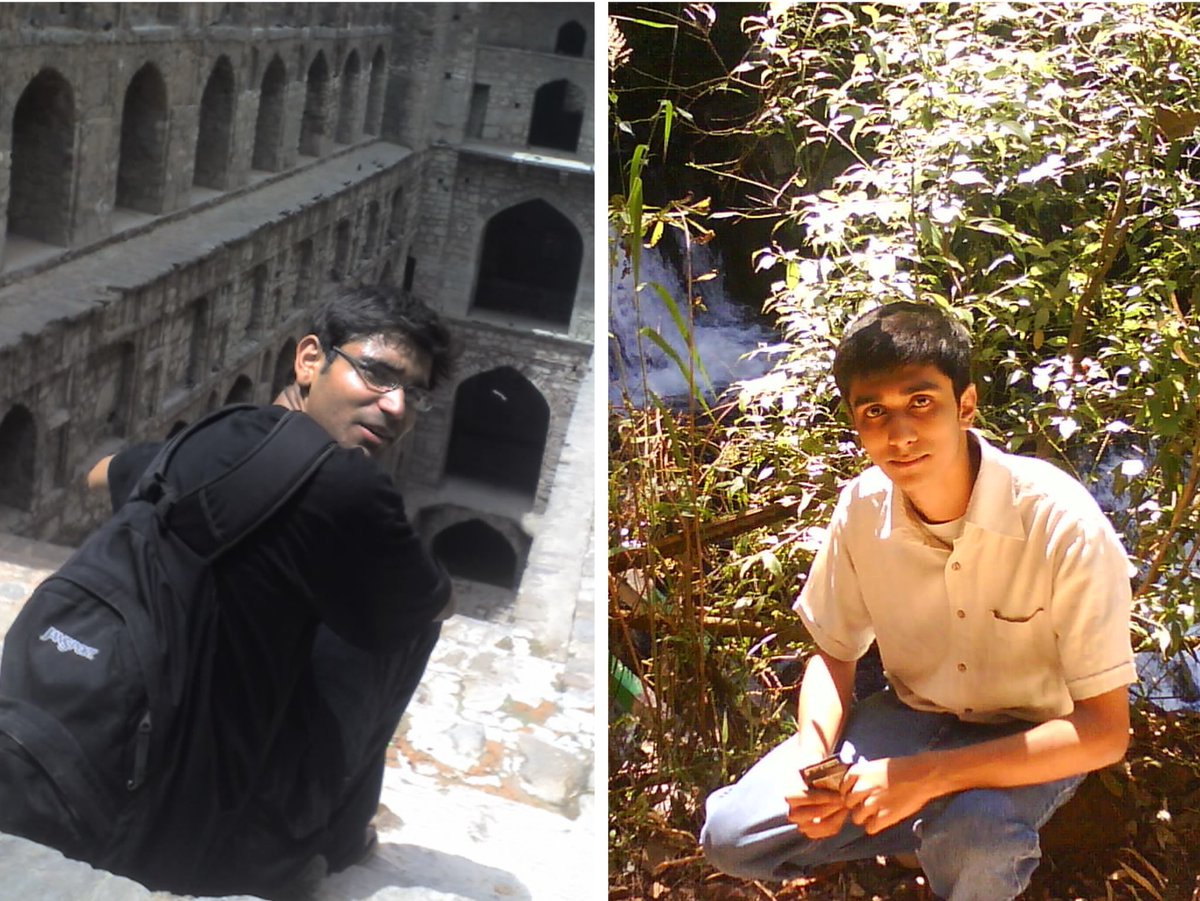 (1/n) <a href="/AnanyaKotia/">Kotia</a> and I had our 1st date 16 yrs ago this month, at a baoli hidden in plain sight amidst CP’s chaos. A bit like our love story, blooming right under everyone’s noses but forced into hiding by hateful times. We were so scared, we didn’t even take a photo together🧵
