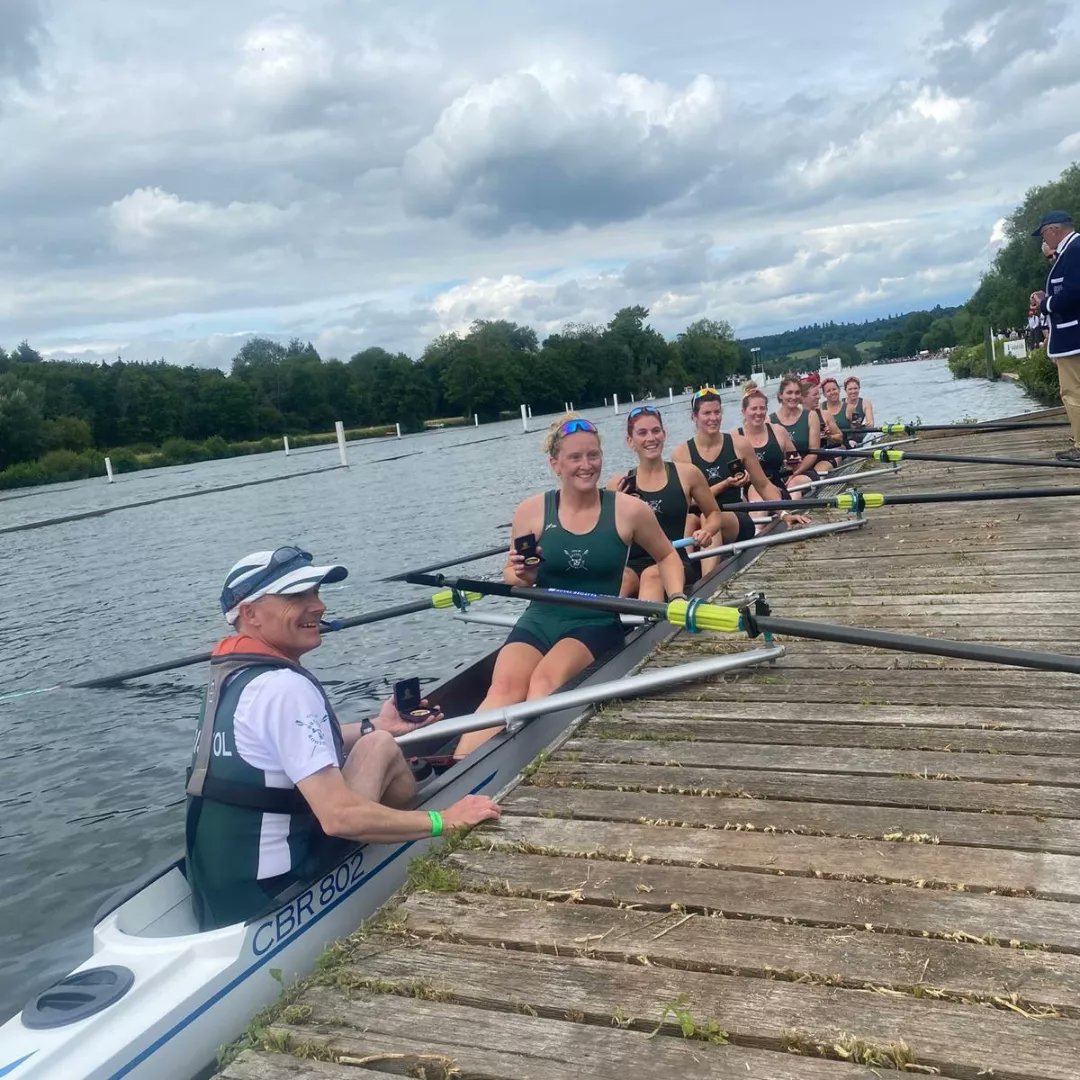 Another win for our Masters B women's eight at <a href="/HenleyMasters/">Henley Masters</a> regatta on Saturday #rowing #bristol