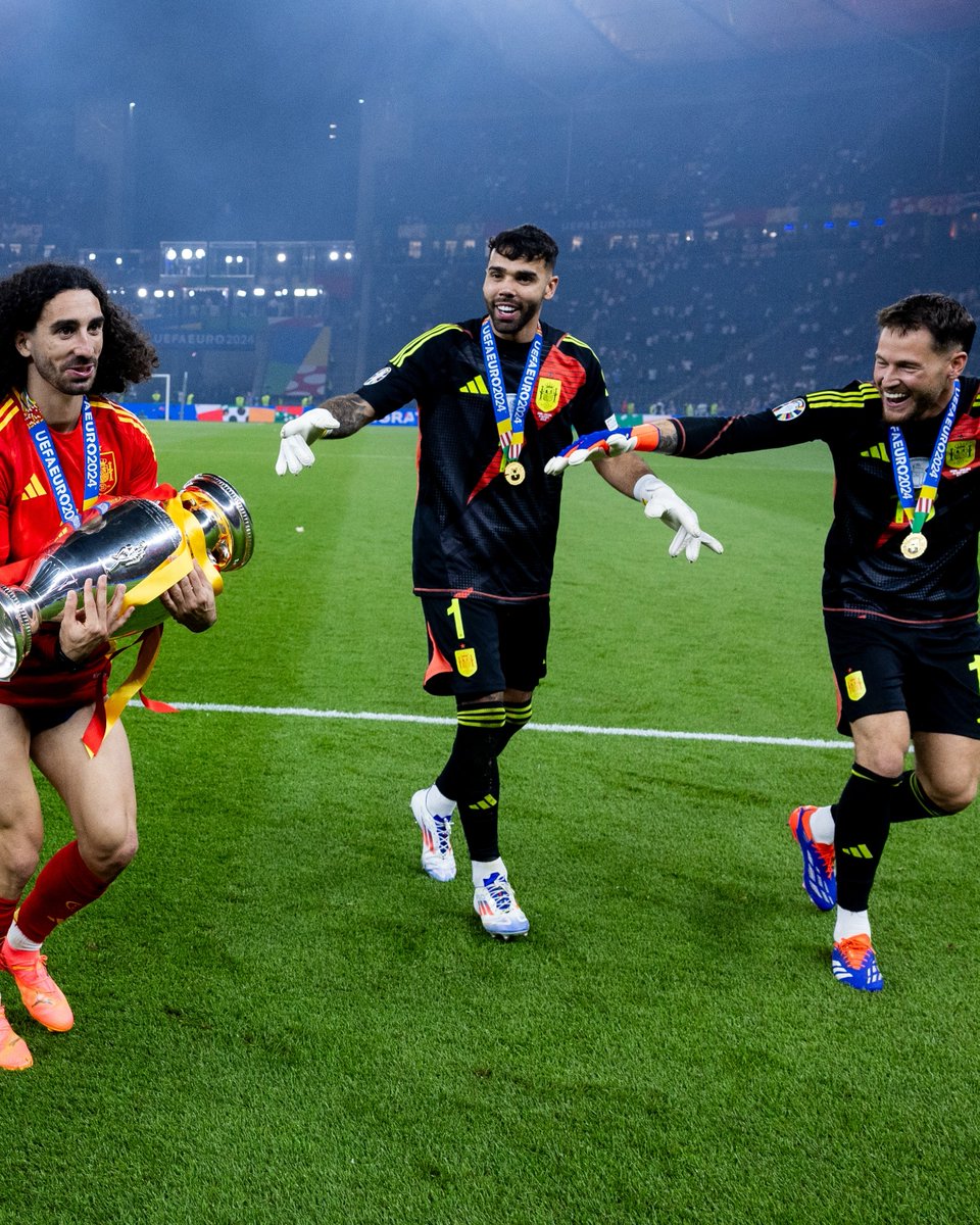 Arsenal's tweet photo. Euro 2024 champion, our David ❤ https://t.co/OGCFemM5C1