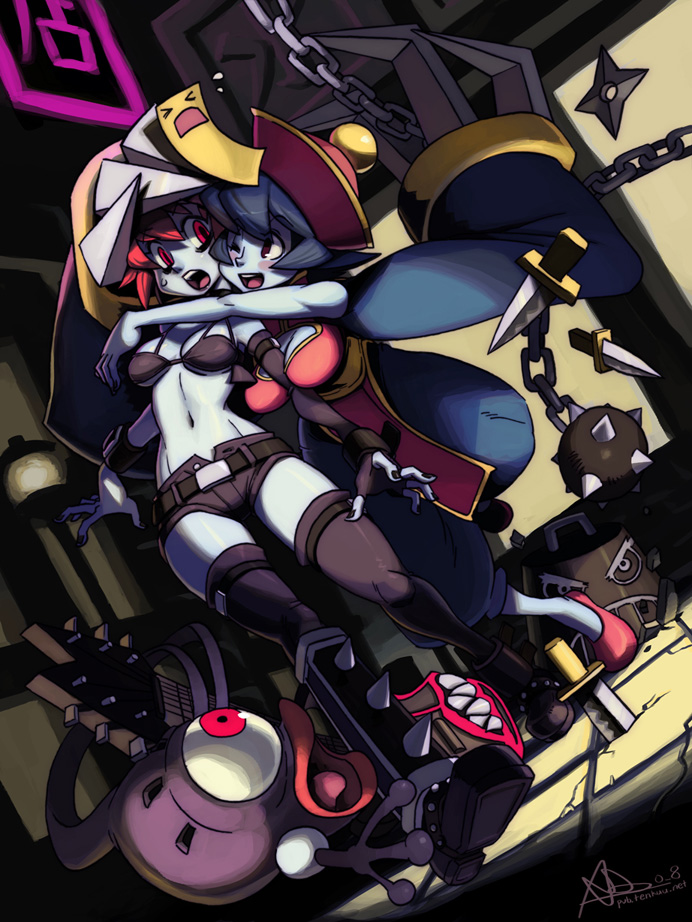 o___8's tweet photo. Bit of a throwback, from the Tribute book, but glad to see Darkstalkers trending ~! https://t.co/haz0cAhvkR