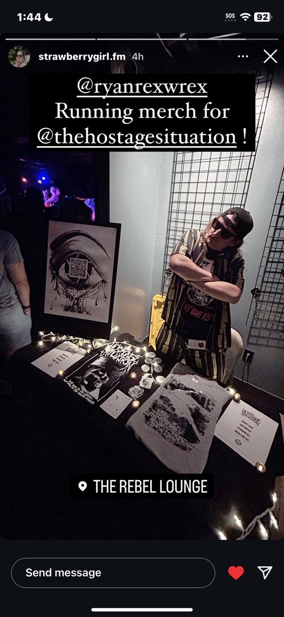 The Angel Like Expression (@ryanrexwrex) on Twitter photo Got to sell merch last night for <a href="/HostageSituatio/">TheHostageSituation</a> <3 all profits were donated to charity to help benefit Rosieās House to help get children musical equipment and meals <3 Got to sell merch last night for <a href="/HostageSituatio/">TheHostageSituation</a> <3 all profits were donated to charity to help benefit Rosieās House to help get children musical equipment and meals <3