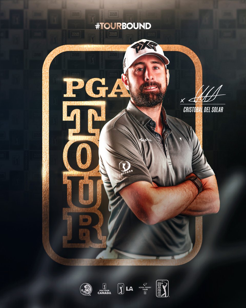 First #KornFerryTour Win ✅
#TOURBound 🔒

Cristobal Del Solar clinches his spot on the <a href="/PGATOUR/">PGA TOUR</a>  for 2025.