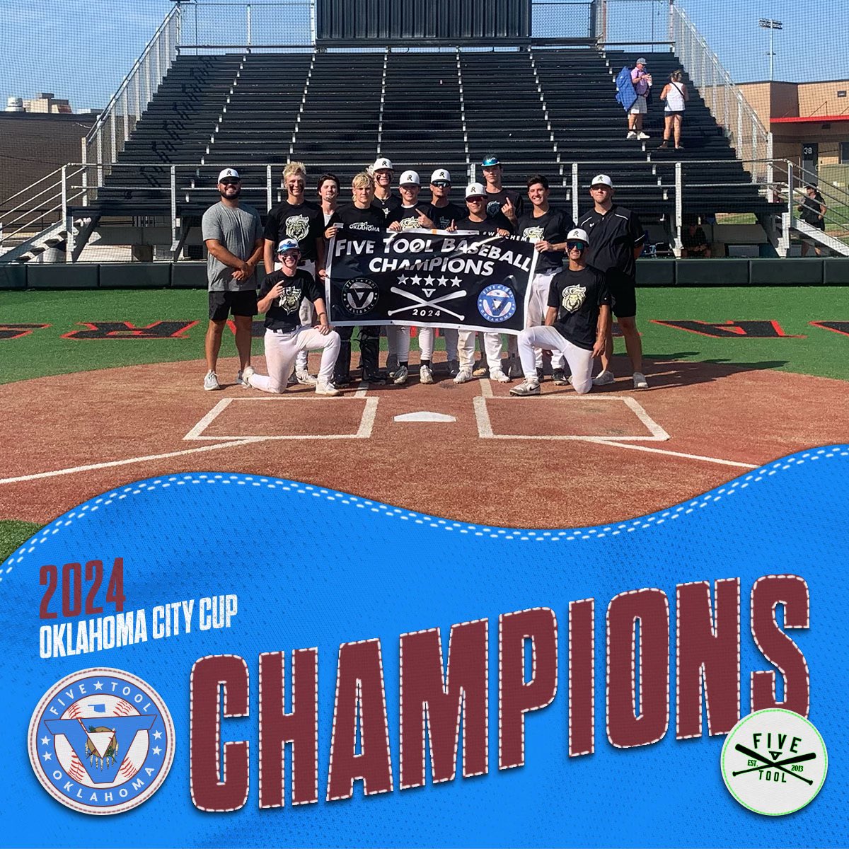 🏆CHAMPIONS🏆

Congrats to 316 Baseball 17U Hoover on winning the 17U/18U Championship of the <a href="/FiveTool/">Five Tool Baseball</a> Oklahoma OKC Cup!

#WatchEm