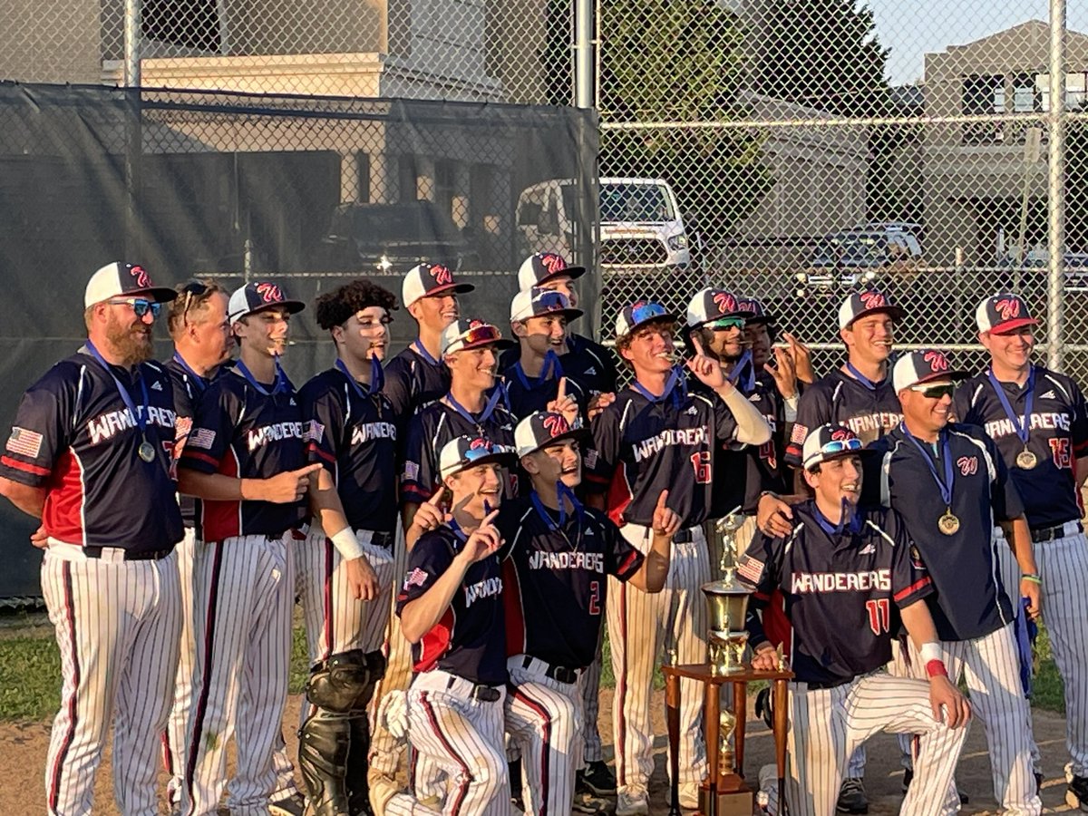 Michael Blouse (@michaelblouse) on Twitter photo WANDERERS WINS!!!
Wanderers Legion claims its second straight NorCo championship with an 8-4 win over Northampton in Game 3 of best-of-three series.
Wanderers and Northampton will both represent NorCo in PA Region 2 tournament.
<a href="/LHSVarBBALL/">LHS Varsity Baseball</a> <a href="/KKidsBaseball/">Northampton Baseball</a> <a href="/mcall/">The Morning Call</a> <a href="/palegionball/">PA Legion Baseball</a> WANDERERS WINS!!!
Wanderers Legion claims its second straight NorCo championship with an 8-4 win over Northampton in Game 3 of best-of-three series.
Wanderers and Northampton will both represent NorCo in PA Region 2 tournament.
<a href="/LHSVarBBALL/">LHS Varsity Baseball</a> <a href="/KKidsBaseball/">Northampton Baseball</a> <a href="/mcall/">The Morning Call</a> <a href="/palegionball/">PA Legion Baseball</a>
