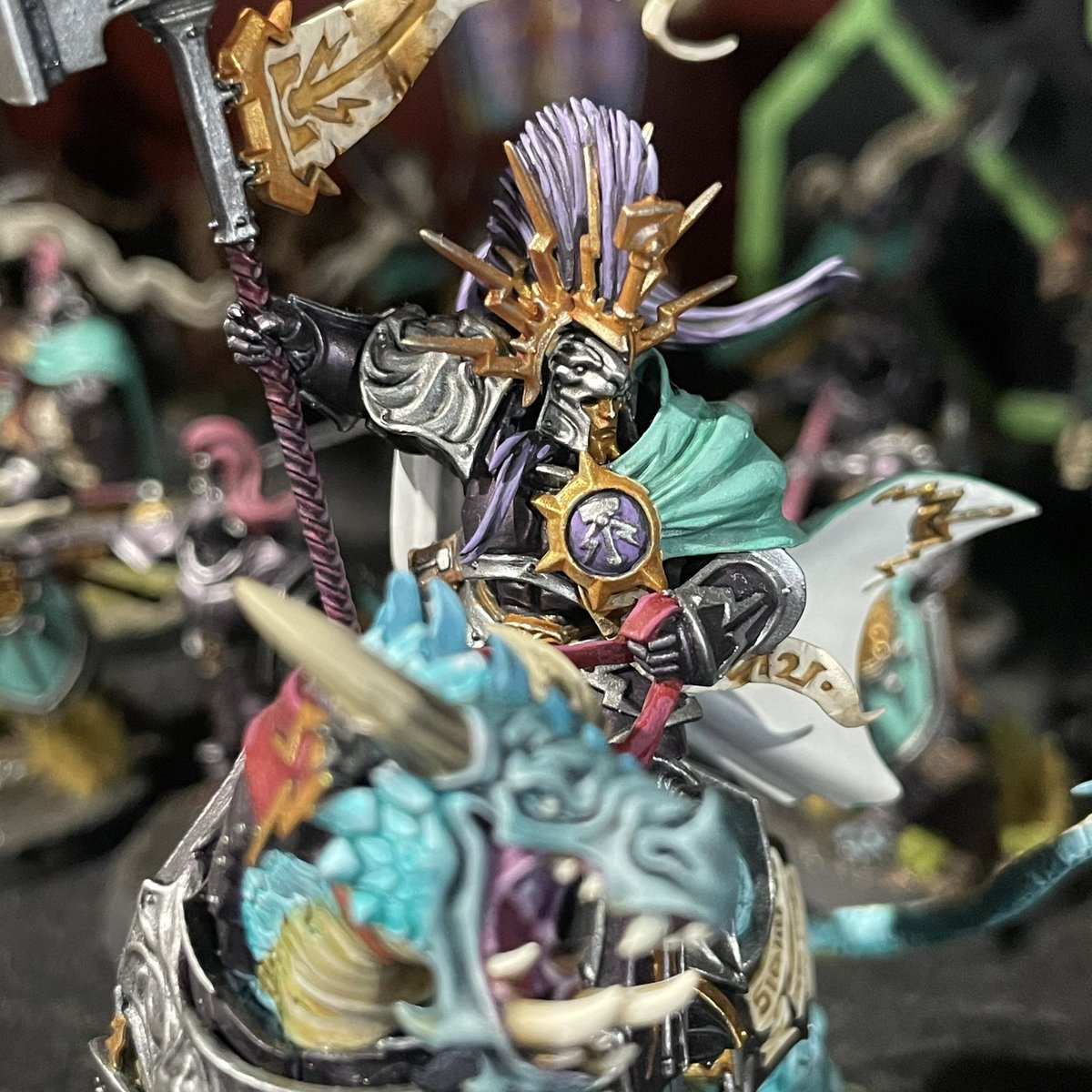 tomzer1's tweet photo. More of the painted denizens of the shelves of Three Brothers Games from my trip there last week. Amazing miniature painting skills on display!

#game #tabletop #paint #hobby #Hebron #Cincinnati https://t.co/wOaBsSs5tv