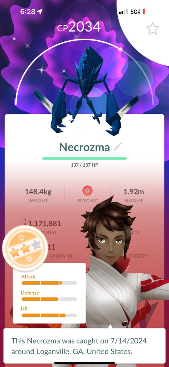 prof_burch97's tweet photo. So 129 remote raids done, and 1 shiny to show for it ✨
Also didn’t get the shiny until raid 121 😭
Got plenty of the special background ones tho 🙃
#ShinyPokemon #PokemonGO https://t.co/Uz3NmRq1dD