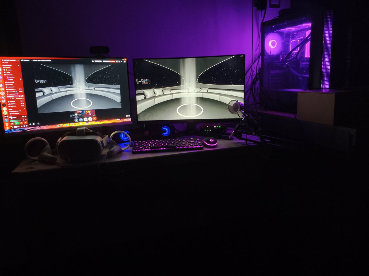 AkumaRF9's tweet photo. Por fin!!!!!!!!! Esta listo el set up 🥹🥹🥹🥹

Después de 3 años, estoy listo para el mundo del game, y del entretenimiento, muy pronto, cumpliré mis sueños de ser un creador de contenido por gusto y diversión 😄😄😄😄😄 https://t.co/PMTBfAW0cH