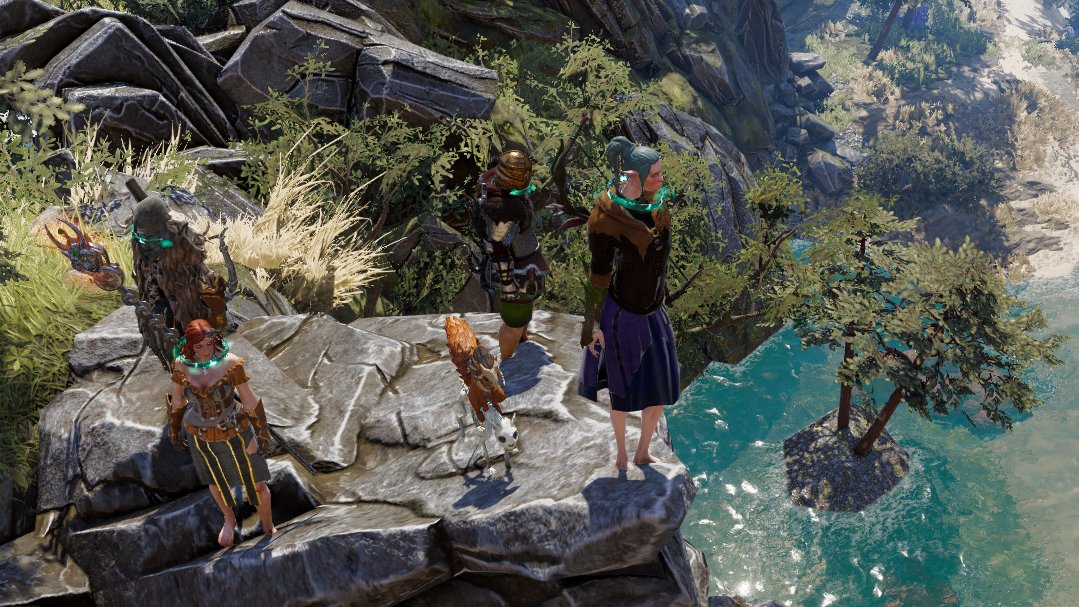 fujiko0504's tweet image. やっと囚われの島、フォートジョイ脱出！印象的だったNPCはドラゴン、あとご主人を探すワンちゃんかなぁ。
主人公はスキル動物語持ちのエルフです😘
ロールプレイ楽しすぎる～～～

#DivinityOS2