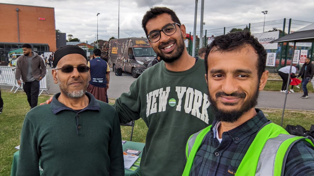 Mend was at the annual <a href="/Khidmahorg/">Khidmah Organisation</a> community funday today, meeting the wonderful Leicester community. Having great engagement with a great crowd of young and old.