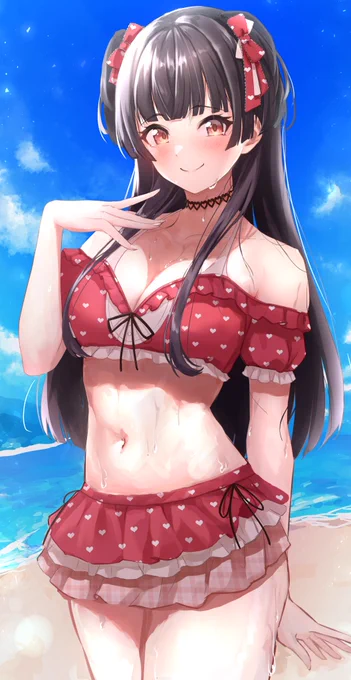 #海の日冬優子 