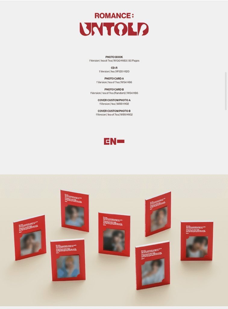 Mimisheelusions's tweet photo. ♡ Romance: Untold album giveaway ♡
  
gifts (2 winners)
~one Weverse album
~one Heeseung engene ver.

rules:
~must follow me 
~like &amp; rt this post
~comment ur fav song from romance untold and your enha bias 🩷

extra entry: drop a sc of u voting for enha (M Countdown !!) https://t.co/hqTck9KblR