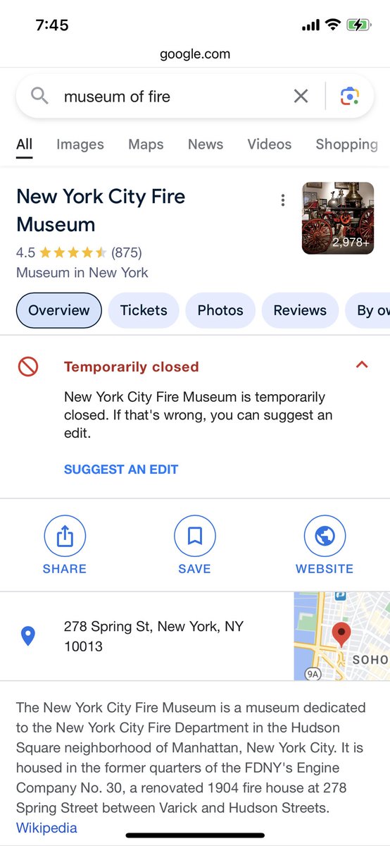 realmichaelbank's tweet photo. Hopefully there wasn’t a fire… https://t.co/ft6psTHths