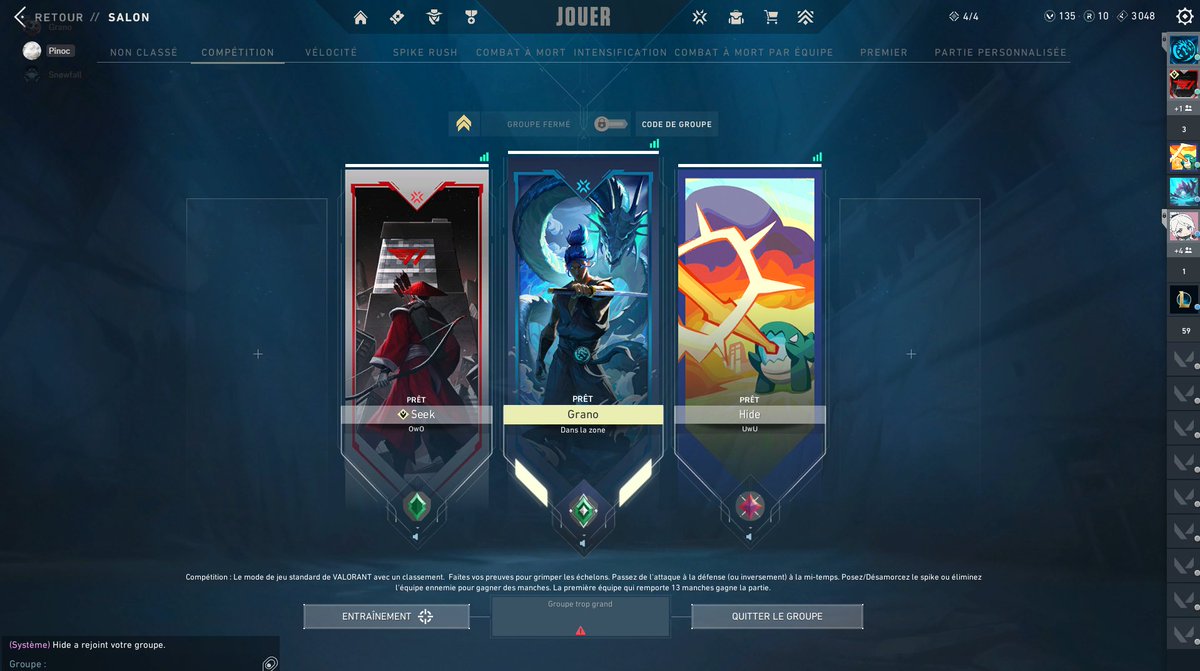 Merci pour les travaux <a href="/Snow_falll/">Snøwfall</a> @pinoclegoat

Trop fort pinoc🤡