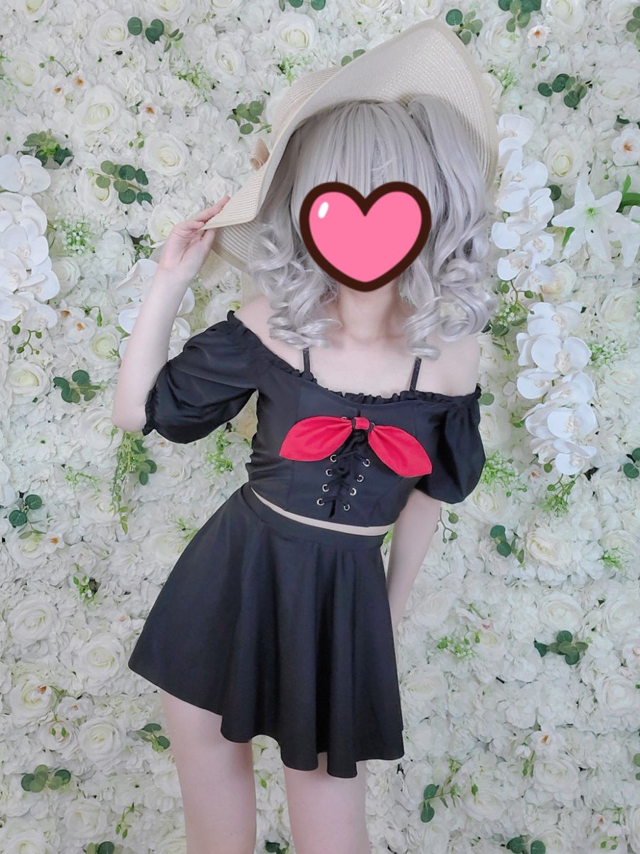Sub_Cie_'s tweet photo. 提督さん、おはようございます。本日は「海の日」ですね！
実は、新しい水着を用意したんです。どうかな？
後で一緒に海、行きましょうね！
 #Cosplay  #コスプレ https://t.co/Ar36wJz94h