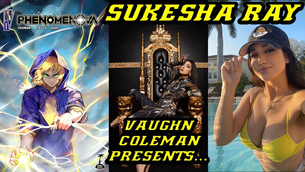 Vaughn Coleman (@vaughnmcoleman) on Twitter photo She’s back! Tune in on Tuesday at 8pm EST for #vaughncolemanpresents with <a href="/sukesharay/">Sukesha Ray</a> <a href="/artbysushi/">Sukesha Ray Art (ArtBySushi)</a>
Oh, and make sure you back her Phenomenova issue 1 variant cover if you haven’t already! She’s back! Tune in on Tuesday at 8pm EST for #vaughncolemanpresents with <a href="/sukesharay/">Sukesha Ray</a> <a href="/artbysushi/">Sukesha Ray Art (ArtBySushi)</a>
Oh, and make sure you back her Phenomenova issue 1 variant cover if you haven’t already!