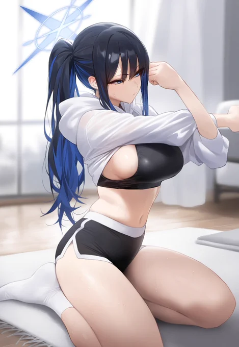 錠前サオリ#ブルアカ#BlueArchive 
