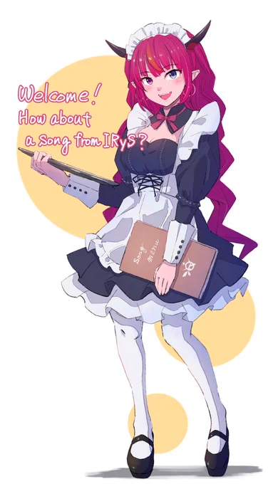 IRyS of the Maid!#HololiveEN#IRySart 