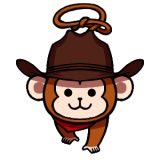 0310_0811's tweet photo. モンキーカウボーイが出現!
超可愛いサルをもっと温泉で満足させよう！ https://t.co/IKnj2EM70s