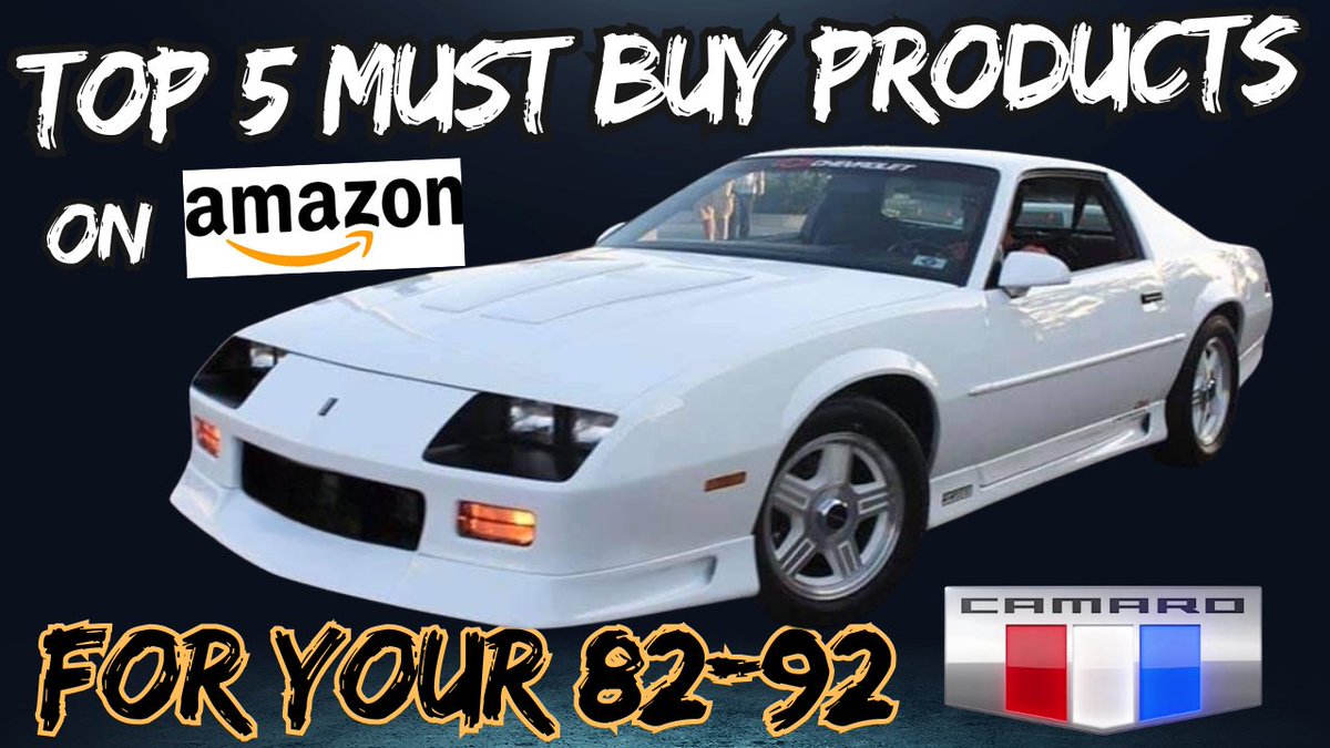 CCFBG's tweet photo. Our top 5 list for 82-92 Camaro (most will fit Firebird) 
https://t.co/B39YlTewOm https://t.co/PGOi8QX7L4