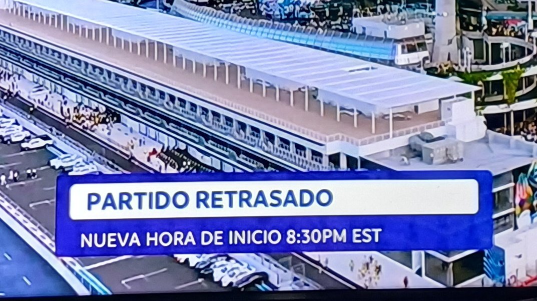 LuboAdusto's tweet photo. Si se suspende y se le da perdido el partido a ambos, campeón Uruguay. https://t.co/ctN7s9hzOb