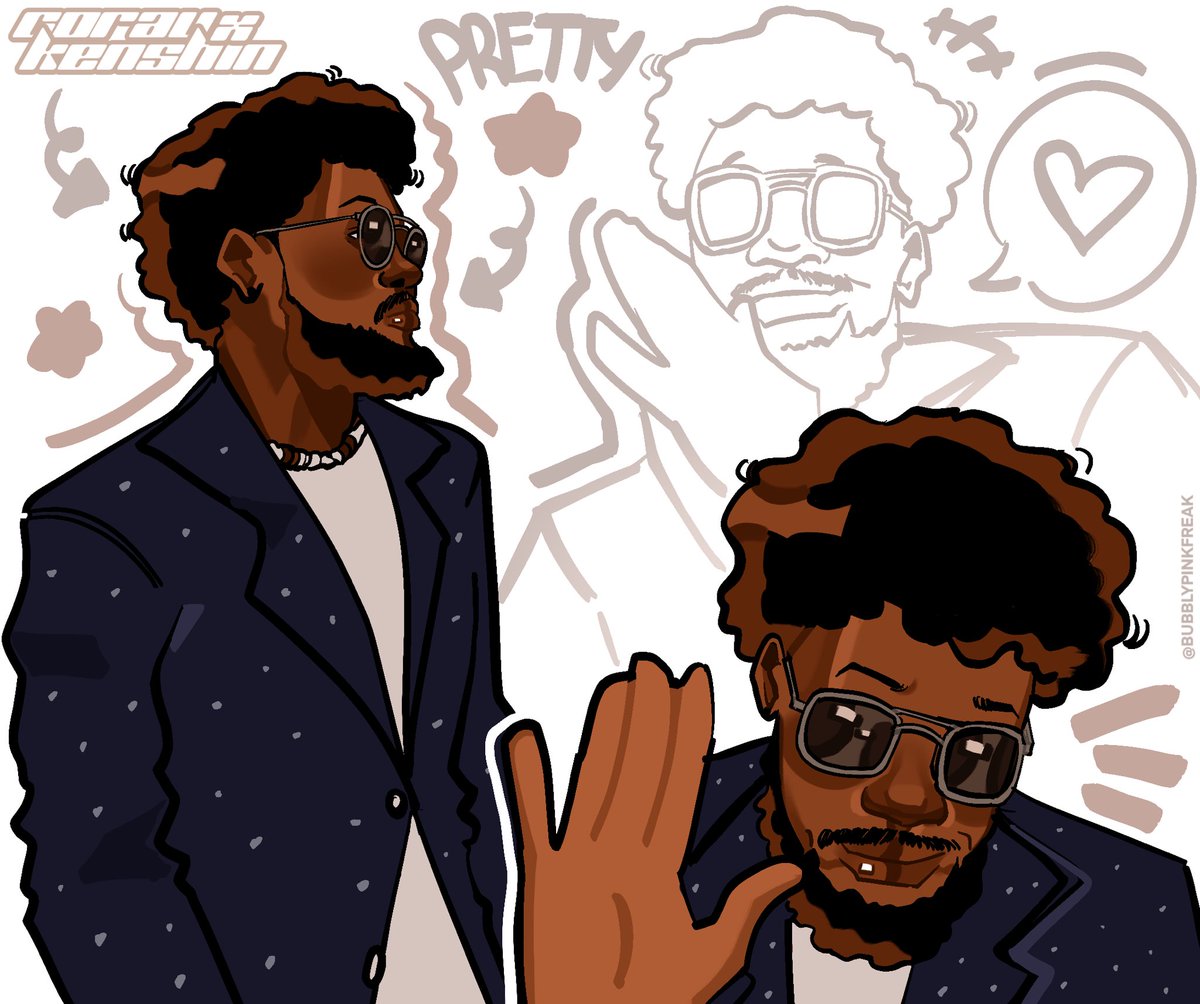 bubblypinkfreak's tweet photo. Drawing coryxkenshin every day until he comes back 😘😻💕

- Day 7 https://t.co/JimQtEWLiA