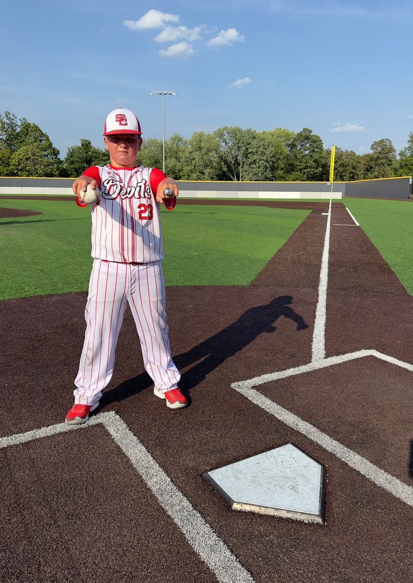 Post159Baseball's tweet image. Our bat boy hits nukes too! #KashMan #OneFiveNine