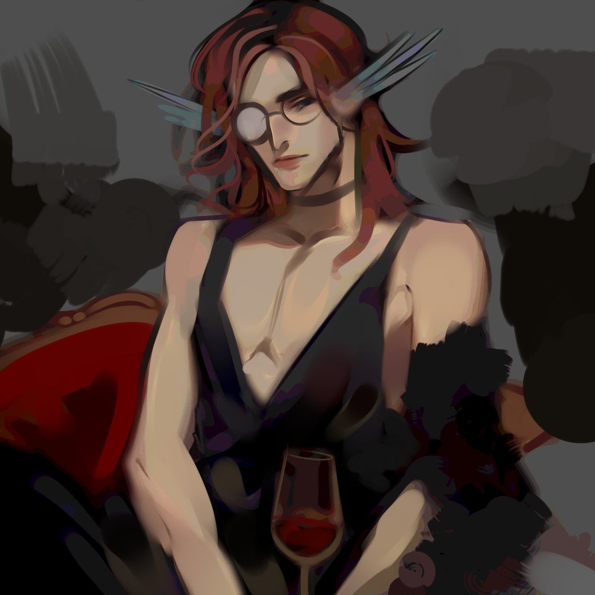 Exallever's tweet photo. Steuer Goth #pokemon #pokemongijinka #gijinka #art #digitalart #myartwork https://t.co/4S6KE6HfIQ