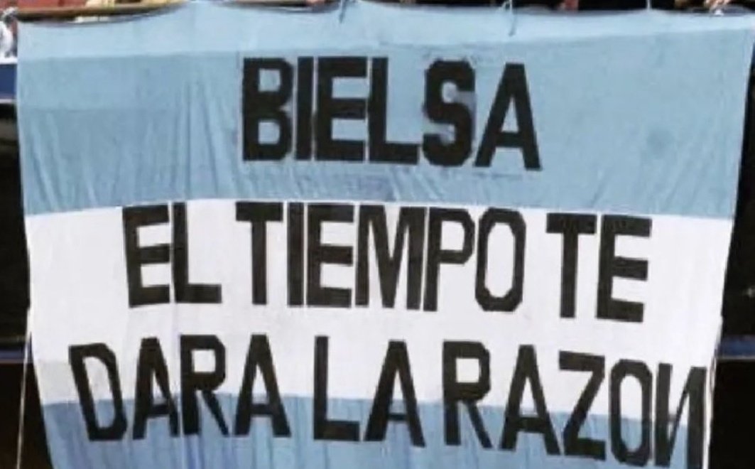 lucaszalduendo's tweet photo. Bielsa, el tiempo te dio la razón... en menos de 48hs. https://t.co/2Muws2CSQT