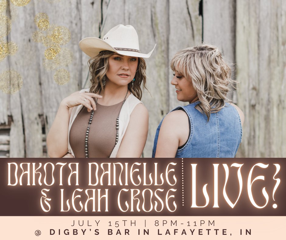 DDanielleMusic's tweet photo. Hey Lafayette friends! 😊 Got plans for Monday, July 15? Why not swing by Digby's from 8-11pm? It’s the perfect spot to listen to some great music, have delicious food, and even better company! 🎉🎶 #LafayetteIN #GoodTimes #SeeYouThere

@Nuxoll Photography https://t.co/ijtkV1HT2v