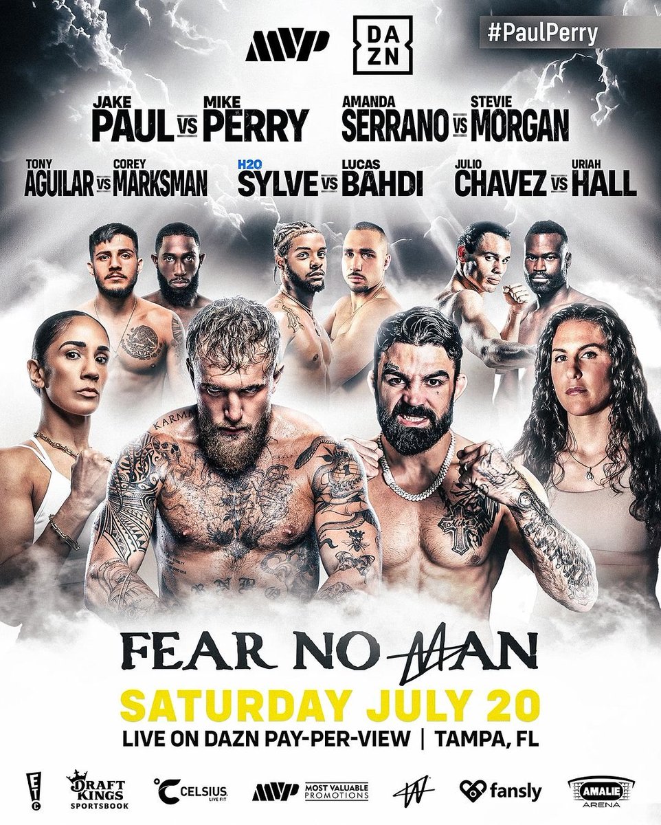 Fitesite's tweet photo. ‼️Just a reminder, We will be covering the Jake Paul vs Mike Perry card on July 20th!🥊🔥

#PaulPerry https://t.co/iowI1tnU88