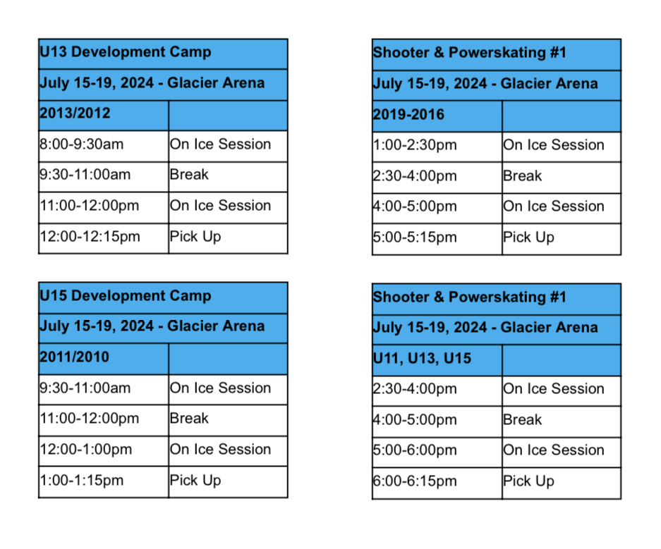 BlizzardNL's tweet photo. Week 2 of Summer Camp starts Tomorrow!!! 
#summertraining #blizzardhockey https://t.co/VwFEzPCUR2