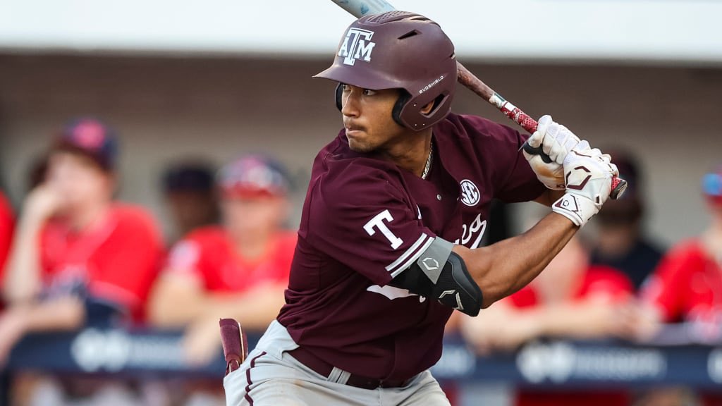 BREAKING: A&amp;M OF Braden Montgomery has been selected by the Boston Red Sox with the 12th overall pick!!!

The Red Sox are getting an elite player and elite person👍🏻