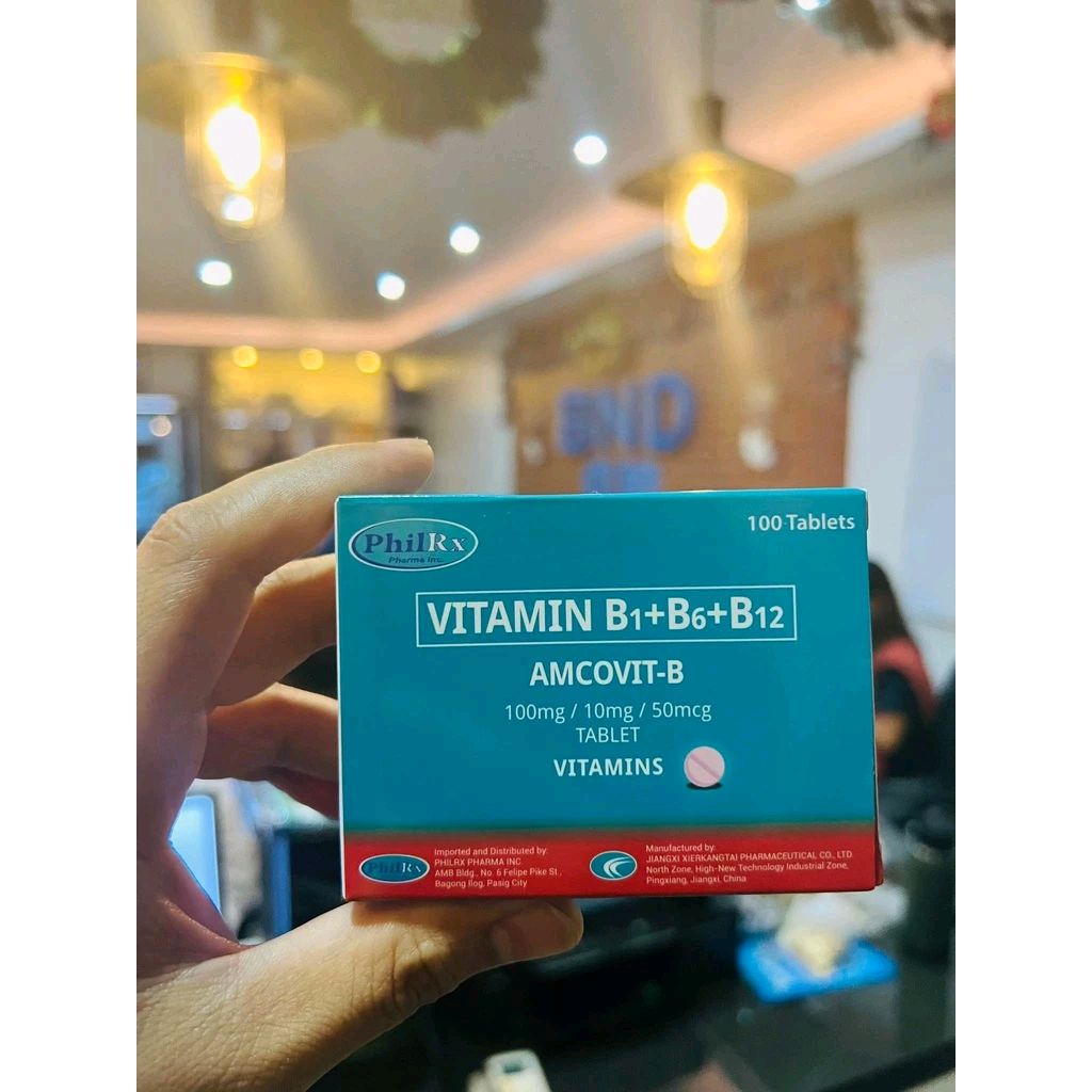Markobitch's tweet photo. Check out AMCOVIT-B VITAMIN B1+B6+B12 100 TABLETS for ₱76. Get it on Shopee now! https://t.co/RQ4Tjn9u9p https://t.co/TMIJChWbNq