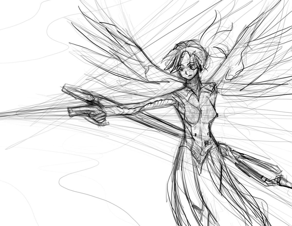 tytinsei's tweet photo. A new #mercy sketch I'm working on. #ow #ow2 #Overwatch2 #OVERWATCH #digitalart #art #sketch https://t.co/CmApUzslo5