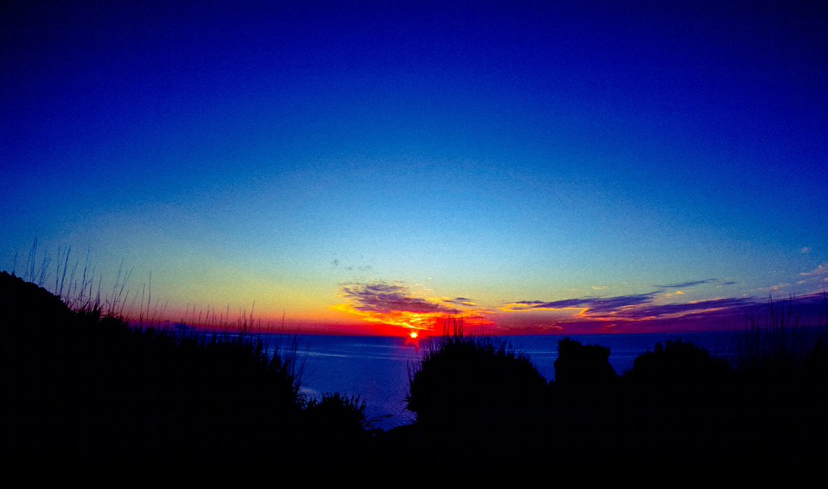 Psychedelic sunrise