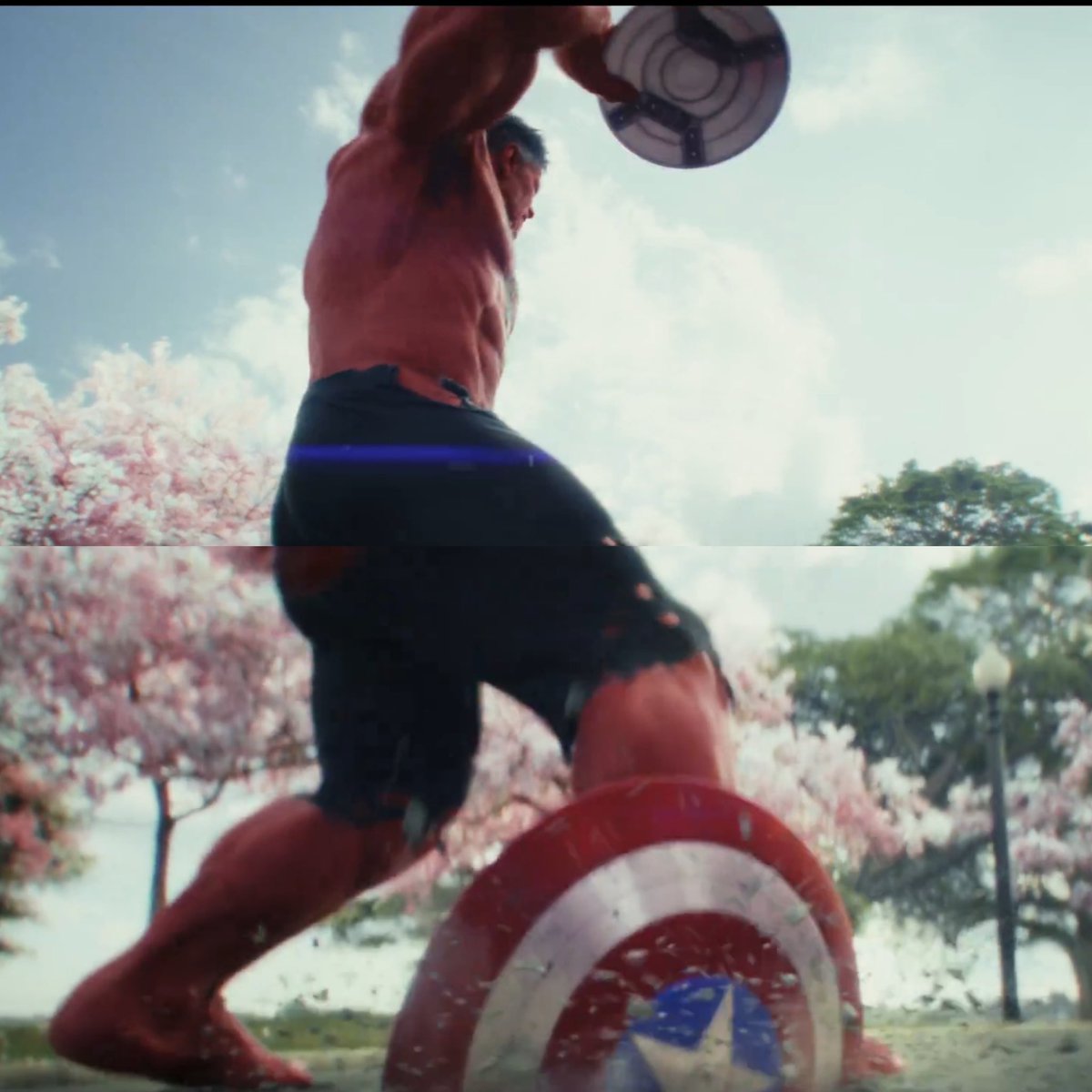 why is red hulk kinda… 🤭