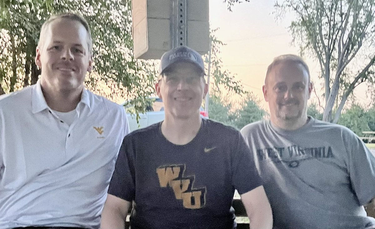 My good friends Mark &amp; Wayne drove to my home from different parts of the country to visit me this weekend, thankfully not in the hospital this time. We talked about our time at WVU in the 90’s, our kids, wives, jobs. Hope they know how much I appreciate it. Love those guys.