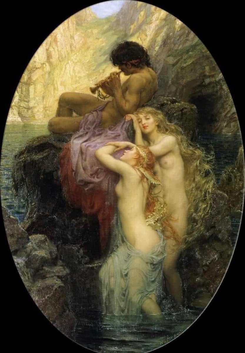 BluGelfling's tweet photo. This is all I want.

Herbert James Draper - Sea Melodies - 1904 https://t.co/BLtf7l1VXt
