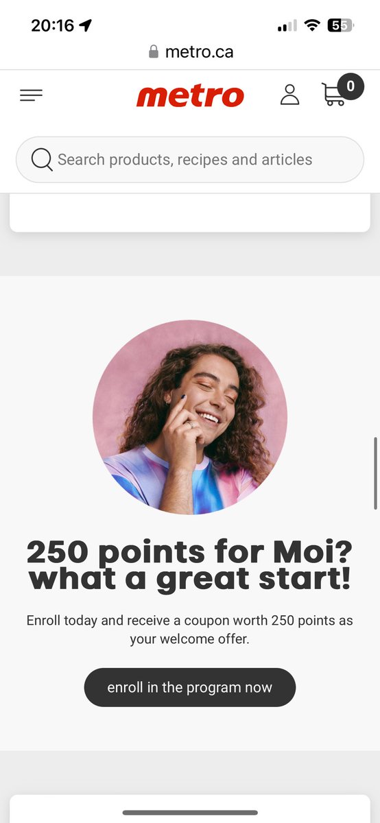 _laurakt's tweet photo. What a shitty ROI 😒 
The welcome offer is a joke.
#metrogrocery #moipoints #rewardscard https://t.co/0Y9Cr8k5Ys