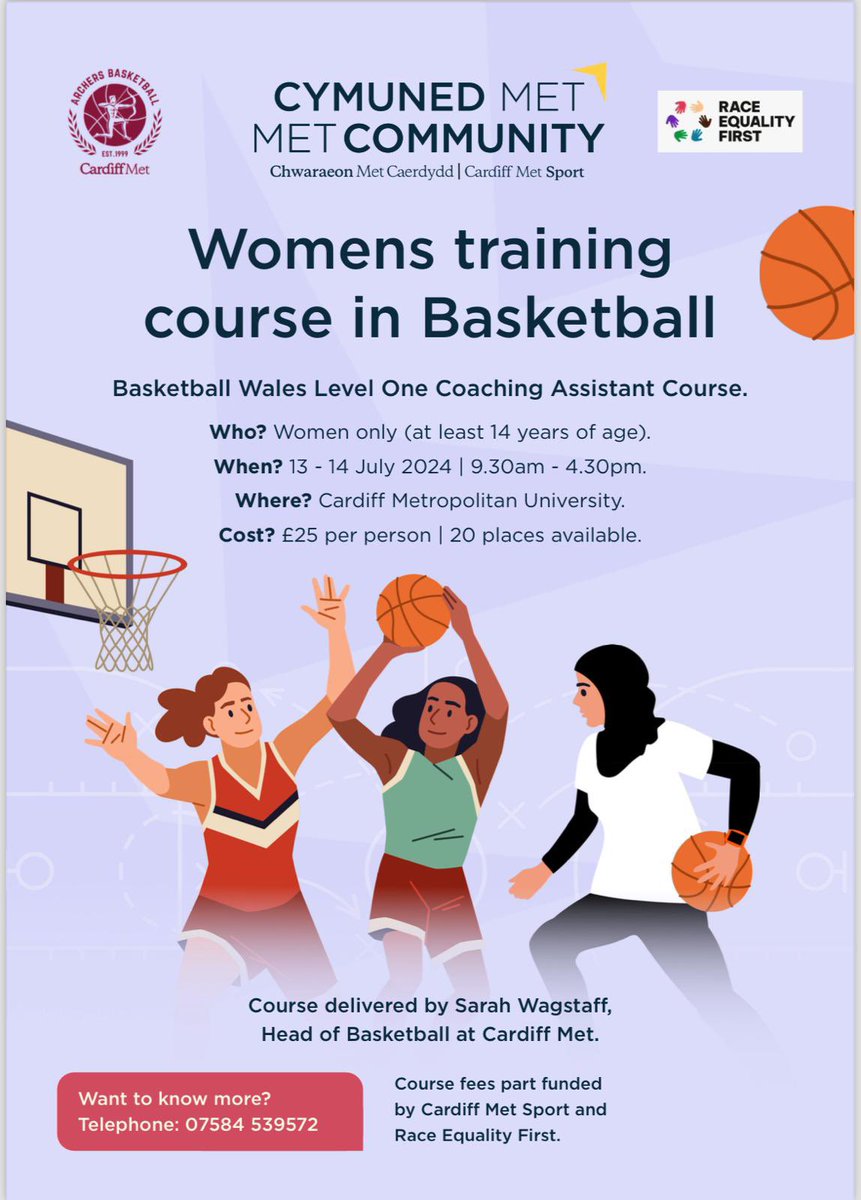 BourassMouna's tweet photo. What a productive weekend!!
We officially got 11 females qualified as Level1 basketball coach👏🏽 if we talk about inclusivity you got to make it happen 💪🏽 #breakingbarriers
Massive thank you to Roon @REFCardiffVG Clara Mountford Jones &amp; Sarah Wagstaff @cardiffmet @BasketballWales https://t.co/gEQwpmPYut